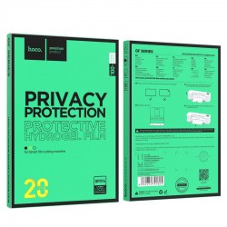 HOCO GF016 MANUAL ALIGNMENT HIGH-DEFINITION ANTI-SPY FILM(20PCS), GLOSS