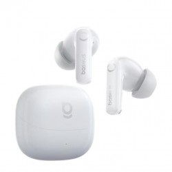 BASEUS BASS BP1 PRO, ΑΣΥΡΜΑΤΑ ΑΚΟΥΣΤΙΚΑ, TWS, IN EAR, ΛΕΥΚΑ