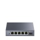 CUDY GS1010PS2 8-PORT GIGABIT, ΜΕ 2 GIGABIT SFP, ΜΕ 2 GbE, POE+, DESKTOP SWITCH
