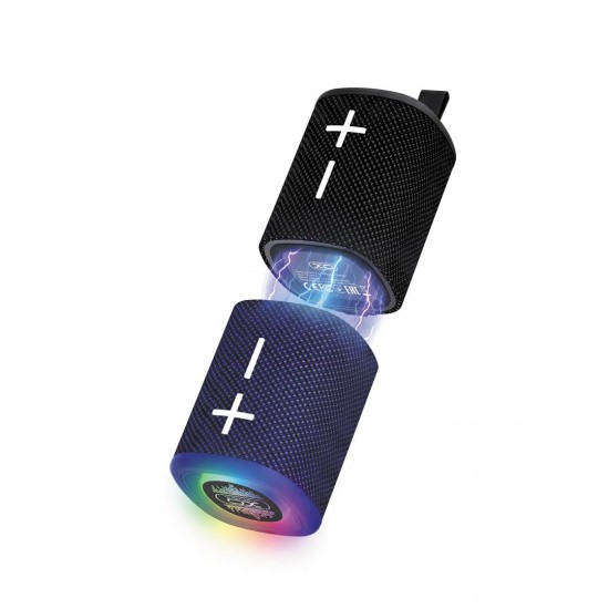 XO F79, ΗΧΕΙΟ BLUETOOTH, 2x5W, IPX5, ΜΑΥΡΟ