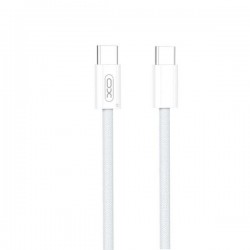 XO NB-Q260A ΚΑΛΩΔΙΟ ΦΟΡΤΙΣΗΣ TYPE-C ΣΕ TYPE-C, 27W, 1M, ΛΕΥΚΟ