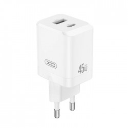 XO CE36, ΦΟΡΤΙΣΤΗΣ ΓΡΗΓΟΡΗΣ ΦΟΡΤΙΣΗΣ, 2 ΘΥΡΕΣ, GAN, 45W, ΛΕΥΚΟΣ