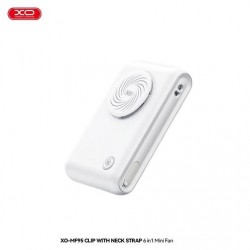XO MF95, ΑΝΕΜΙΣΤΗΡΑΣ 6 ΣΕ 1, ΜΕ ΚΛΙΠ ΓΙΑ ΤΟ ΠΕΤΟ, 2000 mAh, ΛΕΥΚΟ