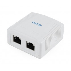 GEMBIRD ΚΟΥΤΙ ΣΤΗΡΙΞΗΣ ΔΙΠΛΗΣ  ΘΥΡΑΣ CAT5E FTP