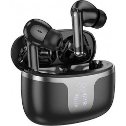HOCO EQ10 PLUS HARMONY ΑΣΥΡΜΑΤΑ ΑΚΟΥΣΤΙΚΑ, BLUETOOTH 5.4, ANC+ENC, ΜΑΥΡΟ