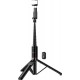 HOCO K34 ΒΑΣΗ LIVE BROADCAST ΜΕ ΦΩΣ, BLUETOOTH 5.2, 75MAH, ΜΑΥΡΟ