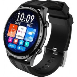HOCO Y38 AMOLED SMARTWATCH, 1.43 ΙΝΤΣΕΣ, BLUETOOTH 5.3, 300MAH, ΜΑΥΡΟ