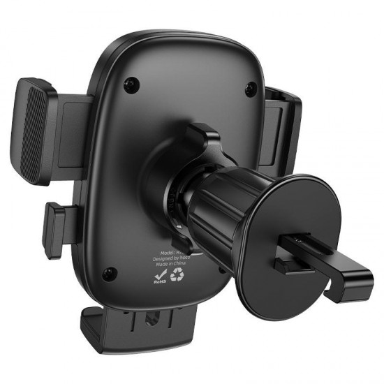 HOCO H75 CROWN, ΒΑΣΗ ΚΙΝΗΤΟΥ, ΑΕΡΑΓΩΓΟΥ, ΜΑΥΡΗ