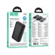 HOCO J165A HONEY, POWERBANK, 20000MAh, 4 ΘΥΡΕΣ, ΜΑΥΡΟ