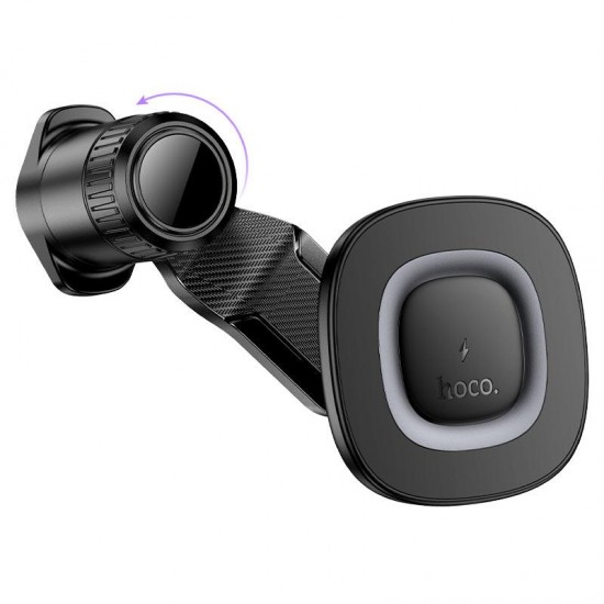 HOCO HW30 CROWN, ΜΑΓΝΗΤΙΚΗ ΒΑΣΗ ΣΤΗΡΙΞΗΣ, ΦΟΡΤΙΣΗΣ, ΑΕΡΑΓΩΓΟΥ, ΓΚΡΙ