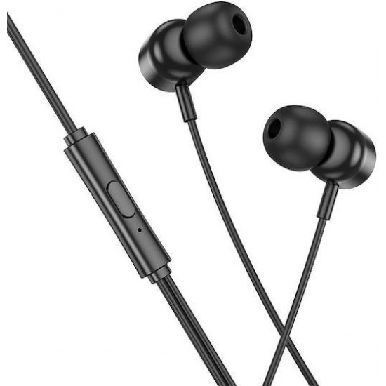 HOCO M122 POWER, ΕΝΣΥΡΜΑΤΑ ΑΚΟΥΣΤΙΚΑ ΜΕ ΜΙΚΡΟΦΩΝΟ, ΜΑΥΡΑ