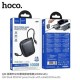 HOCO Q49 PEAK, POWEBANK, 10000MAh, ΜΕ 2 ΕΝΣΩΜΑΤΩΜΕΝΑ ΚΑΛΩΔΙΑ, ΓΚΡΙ