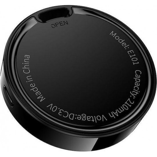 HOCO E101, ANTI-LOST, ANDROID + IOS, ΜΑΥΡΟ