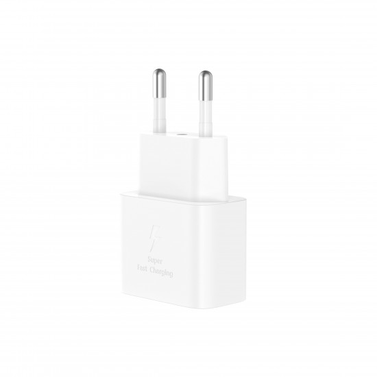 XO L167, ΦΟΡΤΙΣΤΗΣ ΓΡΗΓΟΡΗΣ ΦΟΡΤΙΣΗΣ, 25W, TYPE-C, ΜΕ ΚΑΛΩΔΙΟ TYPE-C ΣΕ LIGHTNING, ΛΕΥΚΟ