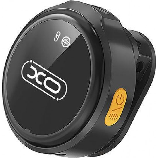 XO MC12 ΑΣΥΡΜΑΤΟ ΜΙΚΡΟΦΩΝΟ, ΜΕ ΘΗΚΗ ΦΟΡΤΙΣΗΣ, NOISE-CANCELLING, ΜΑΥΡΟ