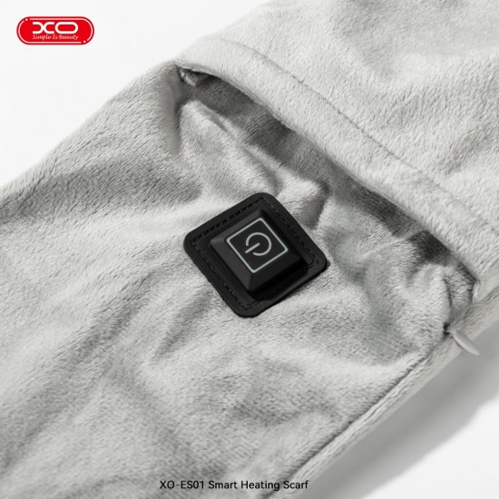 XO ES01 INTELLIGENT HEATING ΚΑΣΚΟΛ, ΜΕ ΤΣΕΠΗ, 1.8m, ΓΚΡΙ