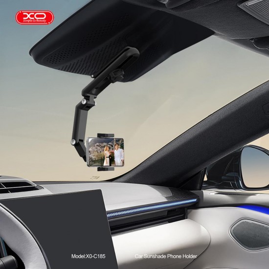 XO C185  ΒΑΣΗ ΑΥΤΟΚΙΝΗΤΟΥ, ΣΚΙΑΣΤΡΟΥ, ΡΥΘΜΙΖΟΜΕΝΗ, ΜΑΥΡΟ