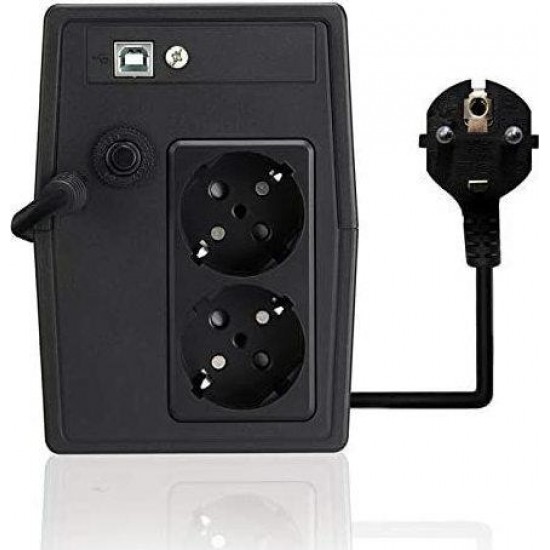 TECNOWARE UPS ERA PLUS 1200VA/840W, 2x SCHUKO, 1x 12V9A