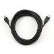 CABLEXPERT ΚΑΛΩΔΙΟ USB EXTENSION 2.0 MALE-FEMALE ΜΕ ΦΕΡΡΙΤΗ 5m