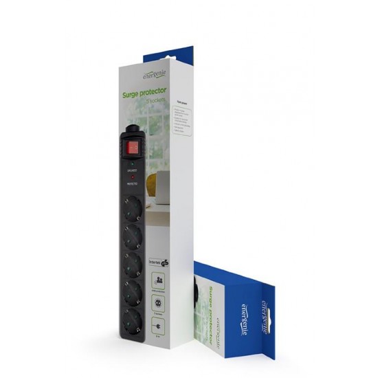 ENERGENIE ΠΟΛΥΜΠΡΙΖΟ ΑΣΦΑΛΕΙΑΣ 5 ΘΕΣΕΩΝ, 3Μ, 16Α