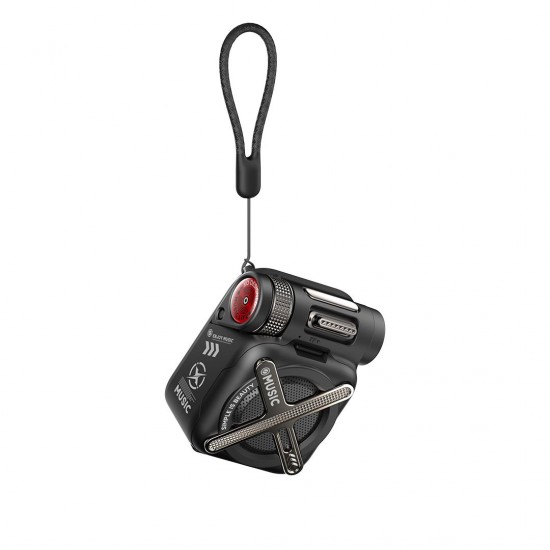 XO F72 MECHA ΦΟΡΗΤΟ ΗΧΕΙΟ BLUETOOTH, ΜΑΥΡΟ