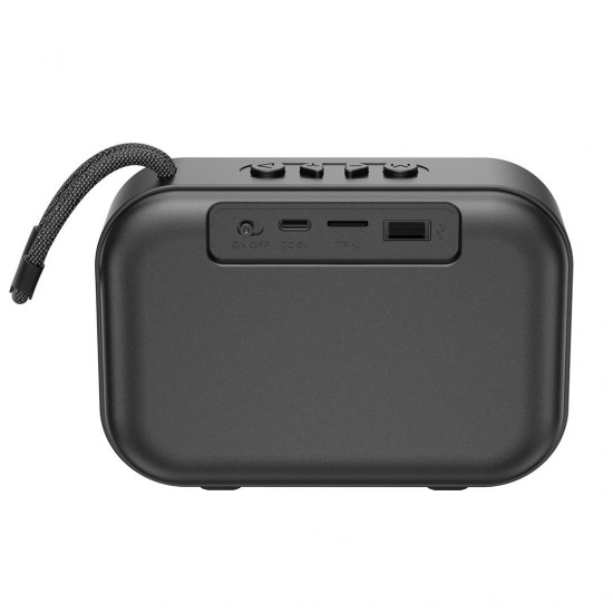 XO F66 ILLUMINATED ΦΟΡΗΤΟ ΗΧΕΙΟ BLUETOOTH, ΜΑΥΡΟ