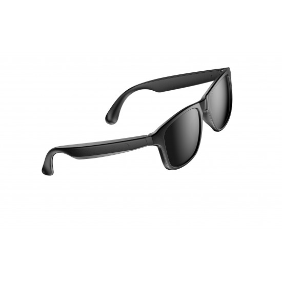 XO E9 SMART AUDIO GLASSES UV PROTECTION SUNGLASSES, ΜΑΥΡΟ