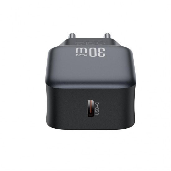 XO L155 ΦΟΡΤΙΣΤΗΣ 30W TYPEC, ΜΑΥΡΟΣ