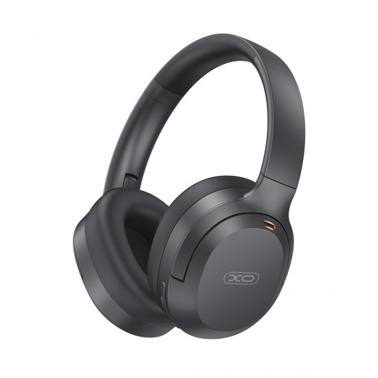 XO BE53 TOUGH STYLE BLUETOOTH ΑΚΟΥΣΤΙΚΑ ΚΕΦΑΛΗΣ , ANC, ΜΑΥΡΑ