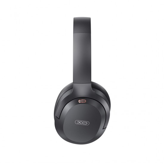 XO BE53 TOUGH STYLE BLUETOOTH ΑΚΟΥΣΤΙΚΑ ΚΕΦΑΛΗΣ , ANC, ΜΑΥΡΑ