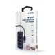 GEMBIRD USB HUB 3.1 ΜΕ ΔΙΑΚΟΠΤΕΣ, 4 PORT, ΜΑΥΡΟ