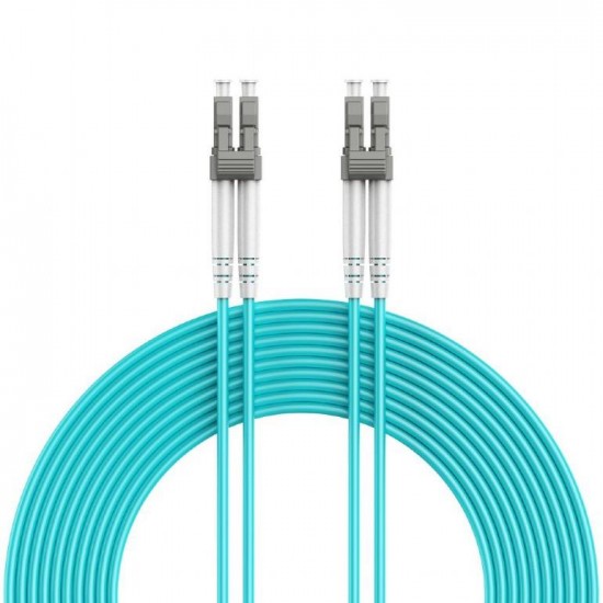 ΚΑΛΩΔΙΟ ΟΠΤΙΚΗΣ ΙΝΑΣ, DUPLEX, LC-LC, 5m, ΤΙΡΚΟΥΑΖ