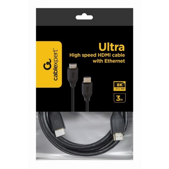 CABLEXPERT ΚΑΛΩΔΙΟ HDMI V2.1, 8K, MALE-MALE, 3M