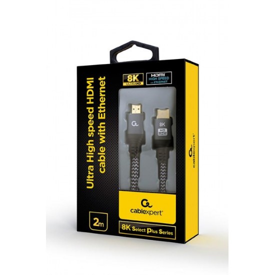 CABLEXPERT ΚΑΛΩΔΙΟ HDMI v2.1, 8K, MALE-MALE, 2m