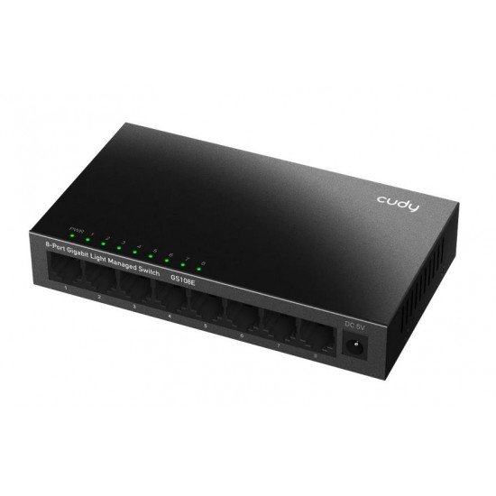 CUDY 8-PORT GIGABIT LIGHT MANAGED SWITCH
