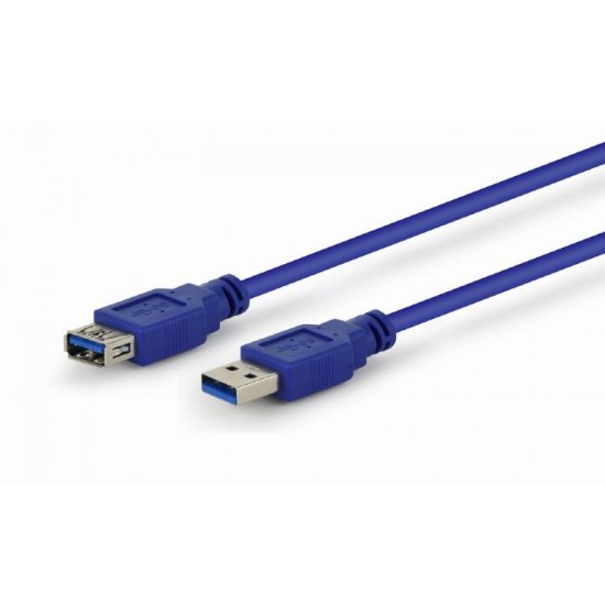 GEMBIRD ΚΑΛΩΔΙΟ USB EXTENSION 3.0 MALE-FEMALE ΜΕ ΦΕΡΡΙΤΗ 3m