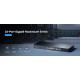 CUDY GS1024L 24-PORT GIGABIT UNMANAGED METAL SWITCH, RACKMOUNT