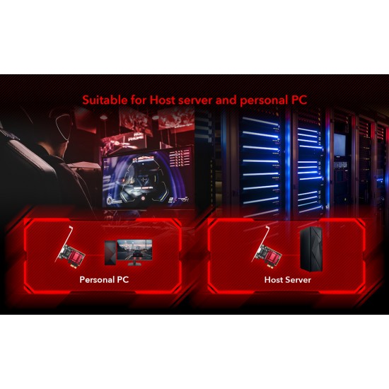 CUDY 2.5Gbps PCI EXPRESS ΚΑΡΤΑ ΔΙΚΤΥΟΥ 2.5G/1000M/100M/10M