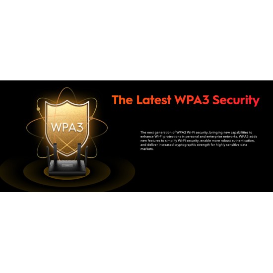 CUDY WR1500 AX1500 GIGABIT DUAL BAND, WiFi 6, BEAMFORMING, MU-MIMO, ROUTER