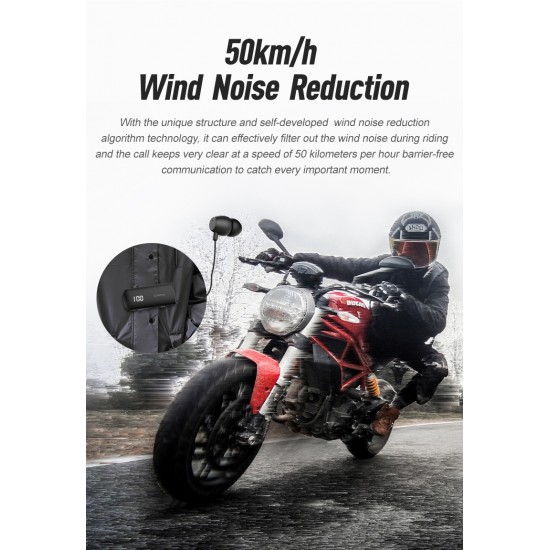 FIRO H16J BUSINESS BLUETOOTH RETRACTABLE EARPHONE ΜΕ ΟΘΟΝΗ, ΜΑΥΡΟ