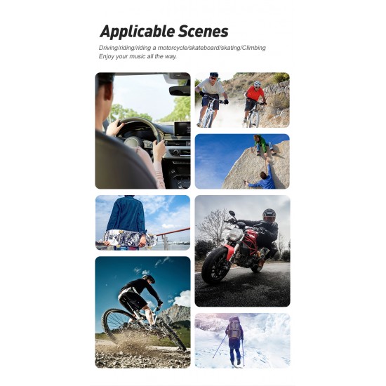 FIRO H16J BUSINESS BLUETOOTH RETRACTABLE EARPHONE ΜΕ ΟΘΟΝΗ, ΜΑΥΡΟ