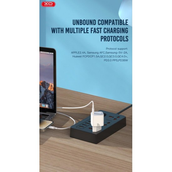 XO CE06 ΦΟΡΤΙΣΤΗΣ PD 30W GaN, 1 ΘΥΡΑ PD