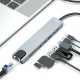 XO HUB003 USB-C HUB 8 in 1