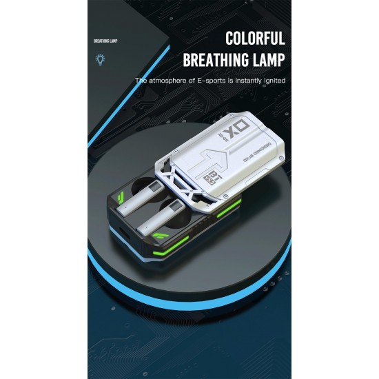XO G11 ΑΚΟΥΣΤΙΚΑ HANDSFREE SWORD RAIN GAMING TWS, ΜΕΤΑΛΛΙΚΗ ΘΗΚΗ