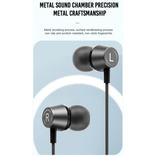 XO EP59 IRONMAN ΑΚΟΥΣΤΙΚΑ HANDSFREE 3.5MM, ΜΑΥΡΟ