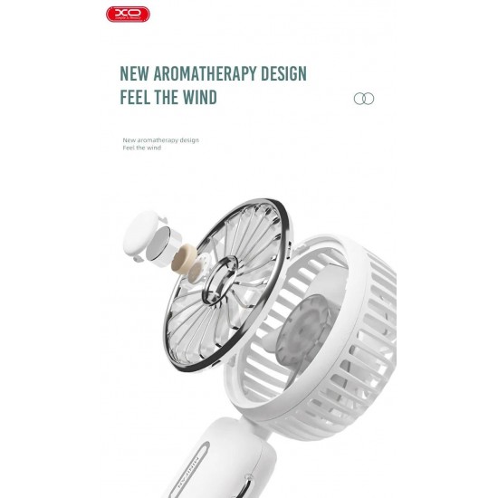 XO MF74 ΑΝΕΜΙΣΤΗΡΑΣ ΧΕΙΡΟΣ ΜΕ ΜΠΑΤΑΡΙΑ, 2000 mAh