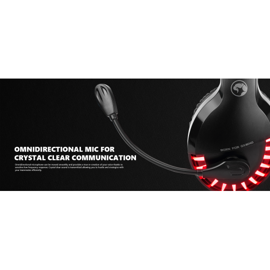 MARVO HG8932 GAMING HEADSET ΜΕ BACKLIT