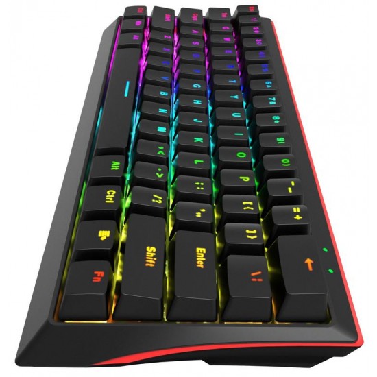 MARVO KG962 GAMING RGB ΜΗΧΑΝΙΚΟ ΠΛΗΚΤΡΟΛΟΓΙΟ, ΜΑΥΡΟ