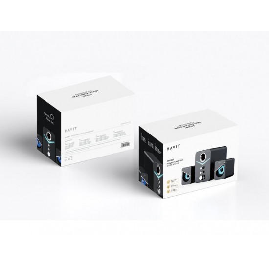 HAVIT ΗΧΕΙΑ SF123BT 2.1 ΜΕ LED, BLUETOOTH