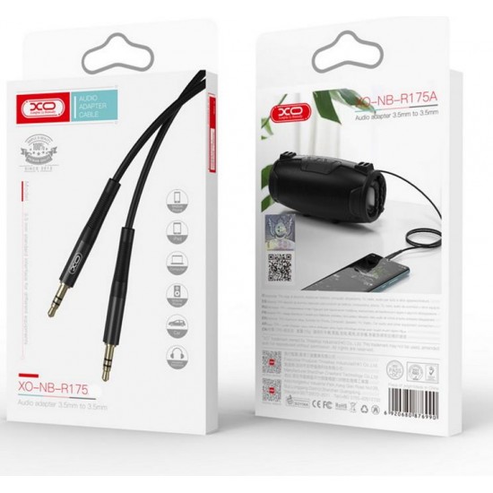 XO NB-R175B  ΚΑΛΩΔΙΟ ΗΧΟΥ 3.5MM TO  3.5MM 2M